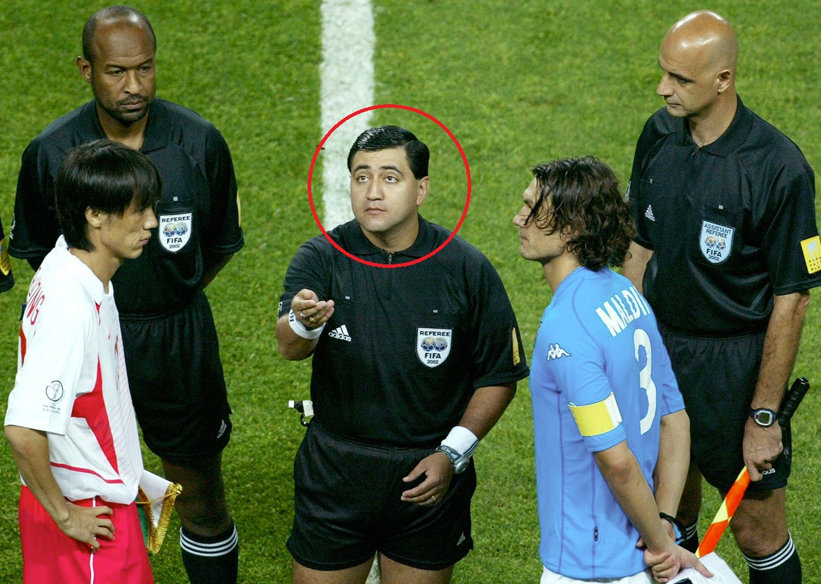 Moreno - Vết nhơ của kỳ World cup 2002 tại Hàn Quốc