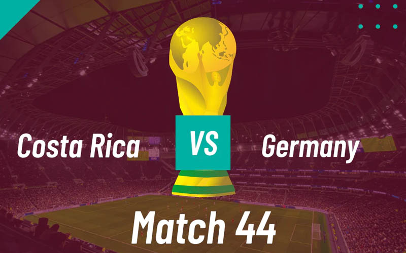 Link trực tiếp Costa Rica vs Đức