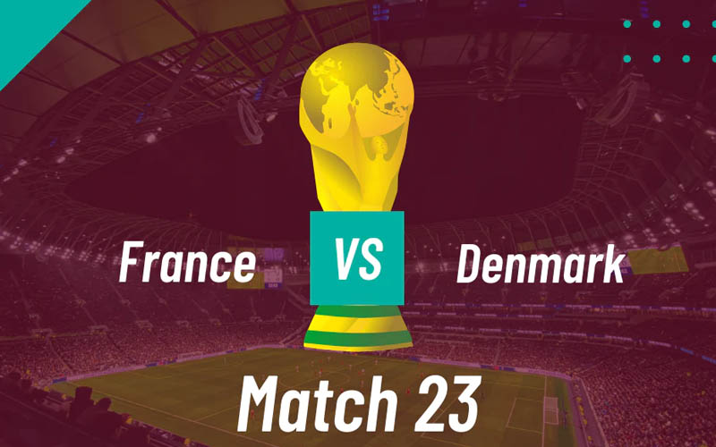 Link trực tiếp Pháp vs Đan Mạch
