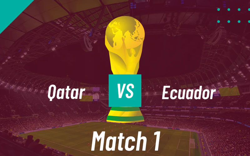 Link trực tiếp Qatar vs Ecuador