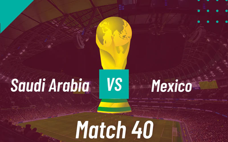 Link trực tiếp Saudi Arabia vs Mexico