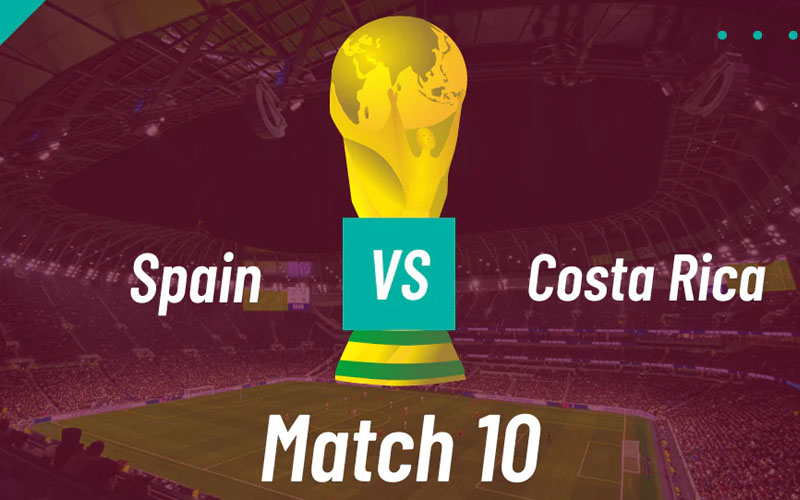 Link trực tiếp Tây Ban Nha vs Costa Rica