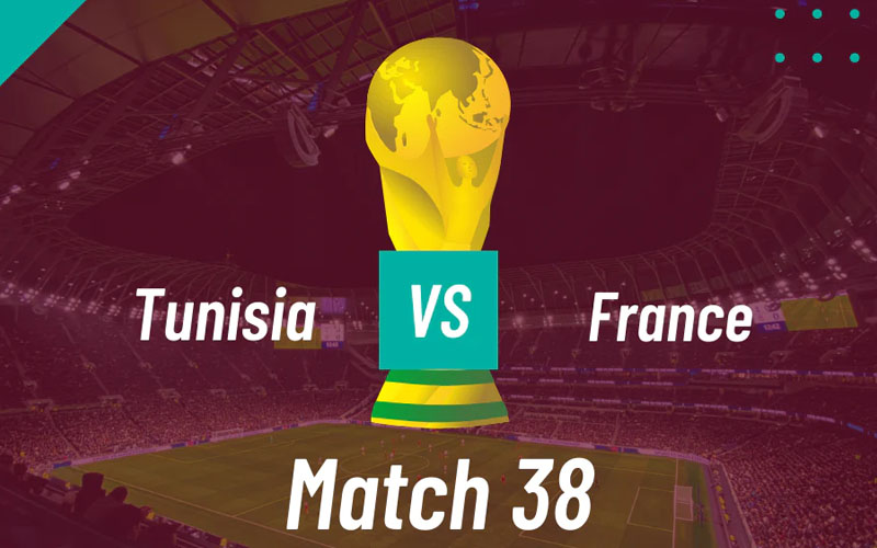 Link trực tiếp Tunisia vs Pháp