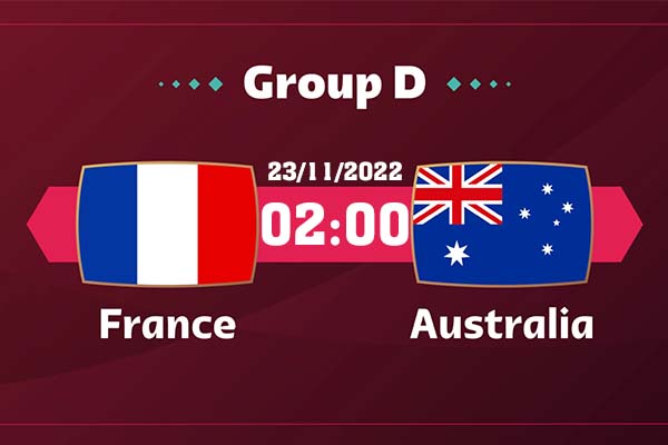 Soi kèo Pháp vs Australia ngày 23/11/2022