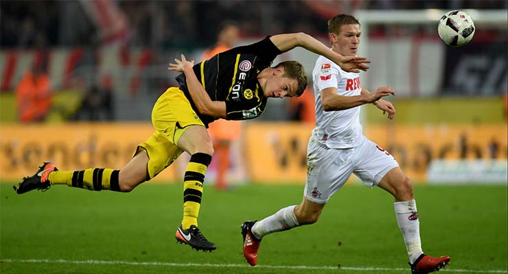 Dortmund đã chia điểm ở 2 lần làm khách trước Koln gần nhất