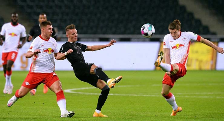 RB Leipzig đã thắng 4/6 trận trên sân của Monchengladbach